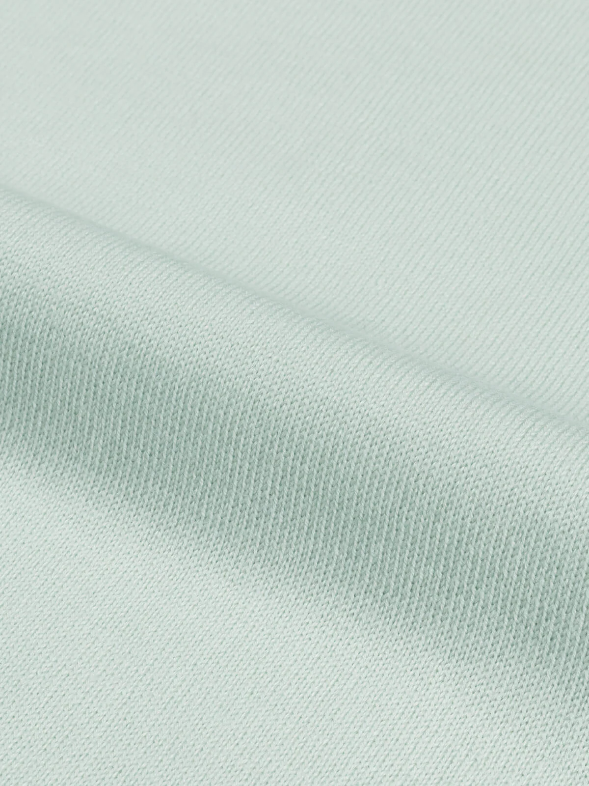 Shortsleeve Buttonless Polo Light Aqua - Image 6