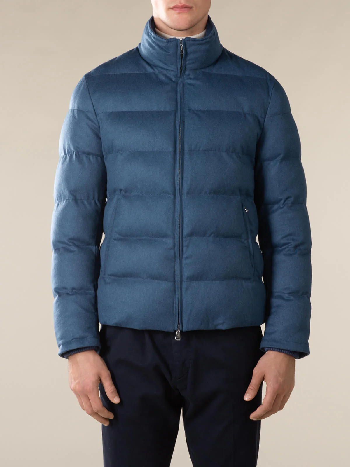 Steel Blue AUR1 Puffer Jacket - Image 2