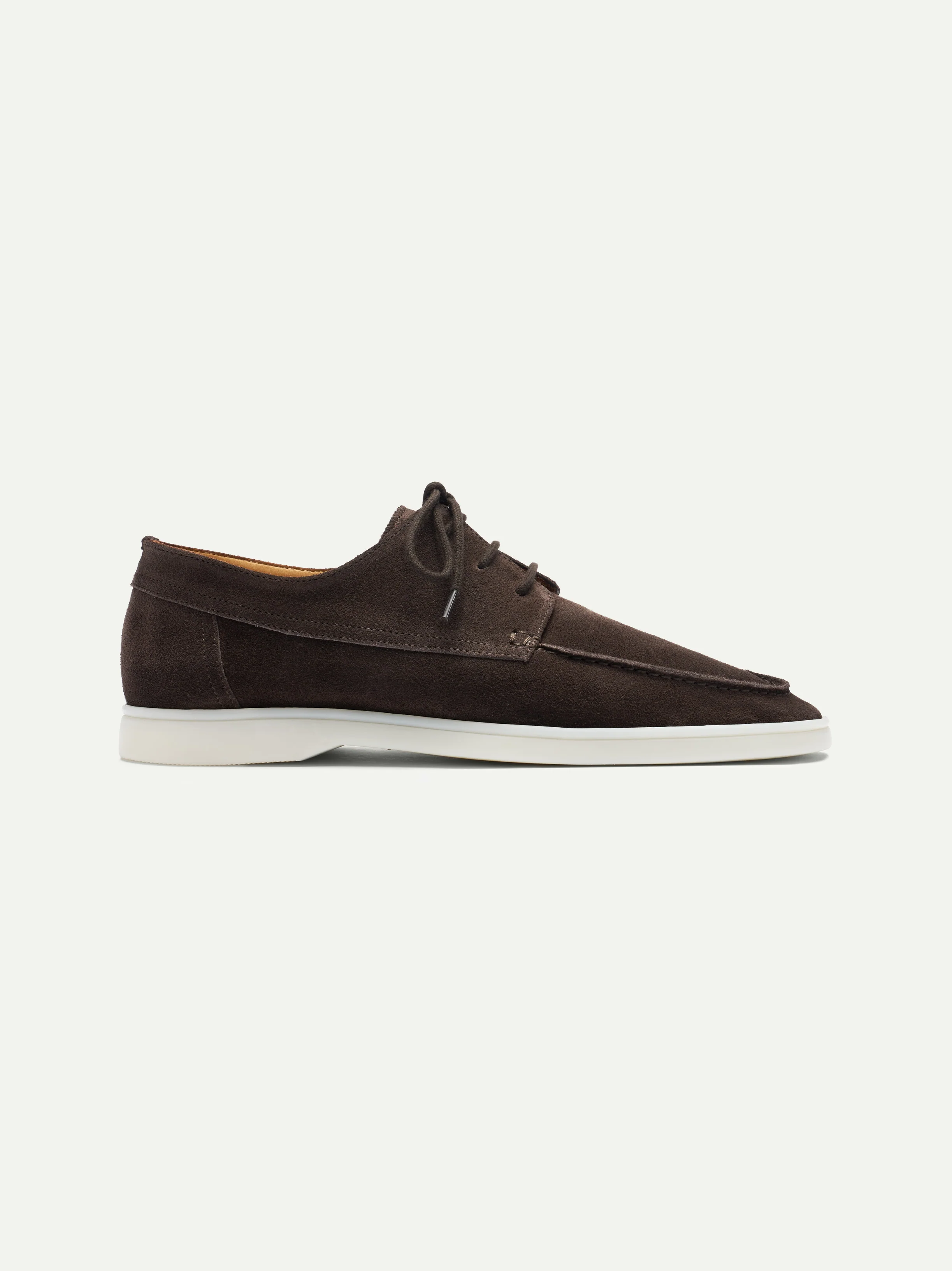 Warm Grey Boat Loafers - Image 5