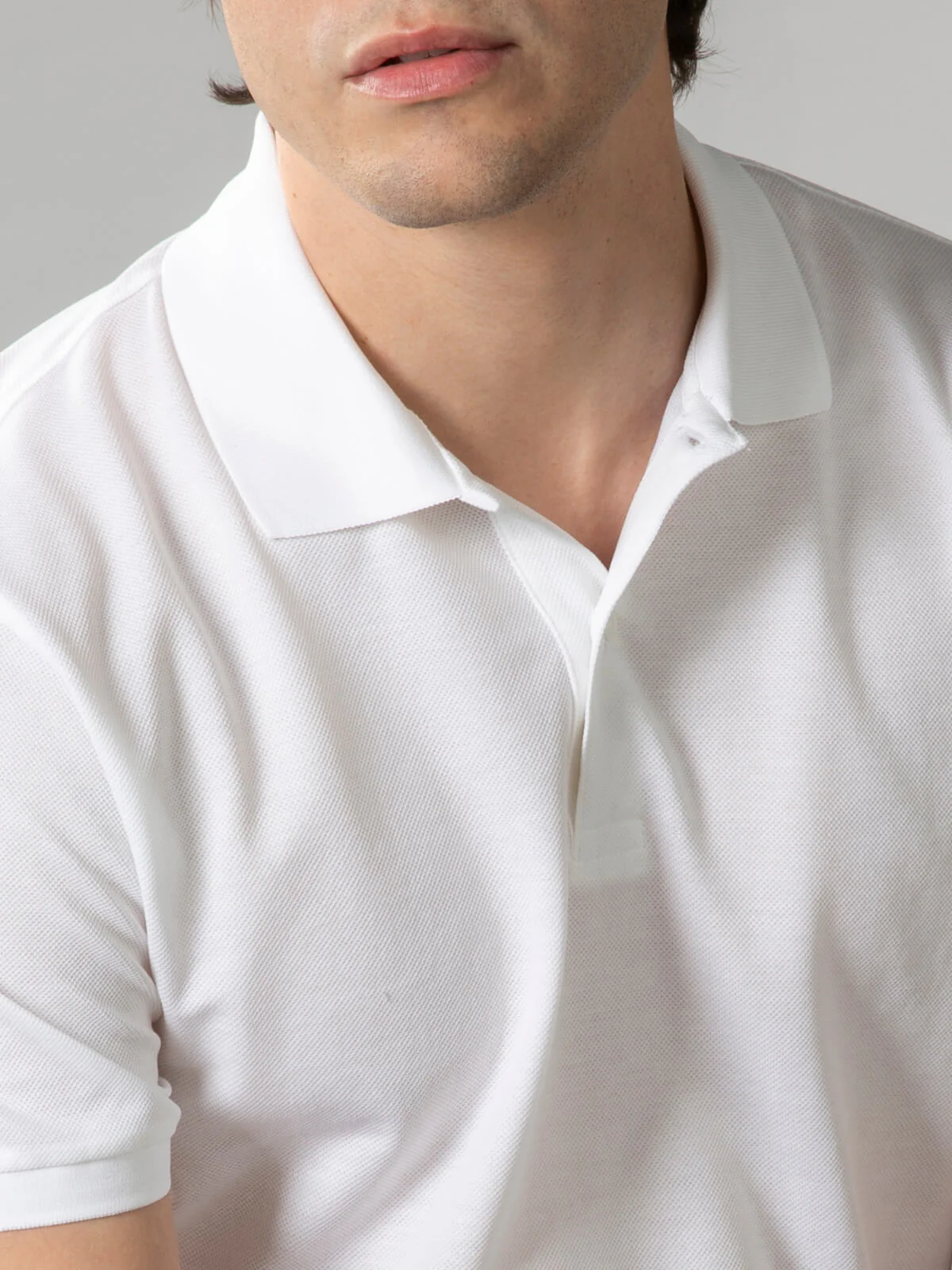 White Polo Shirt - Image 2