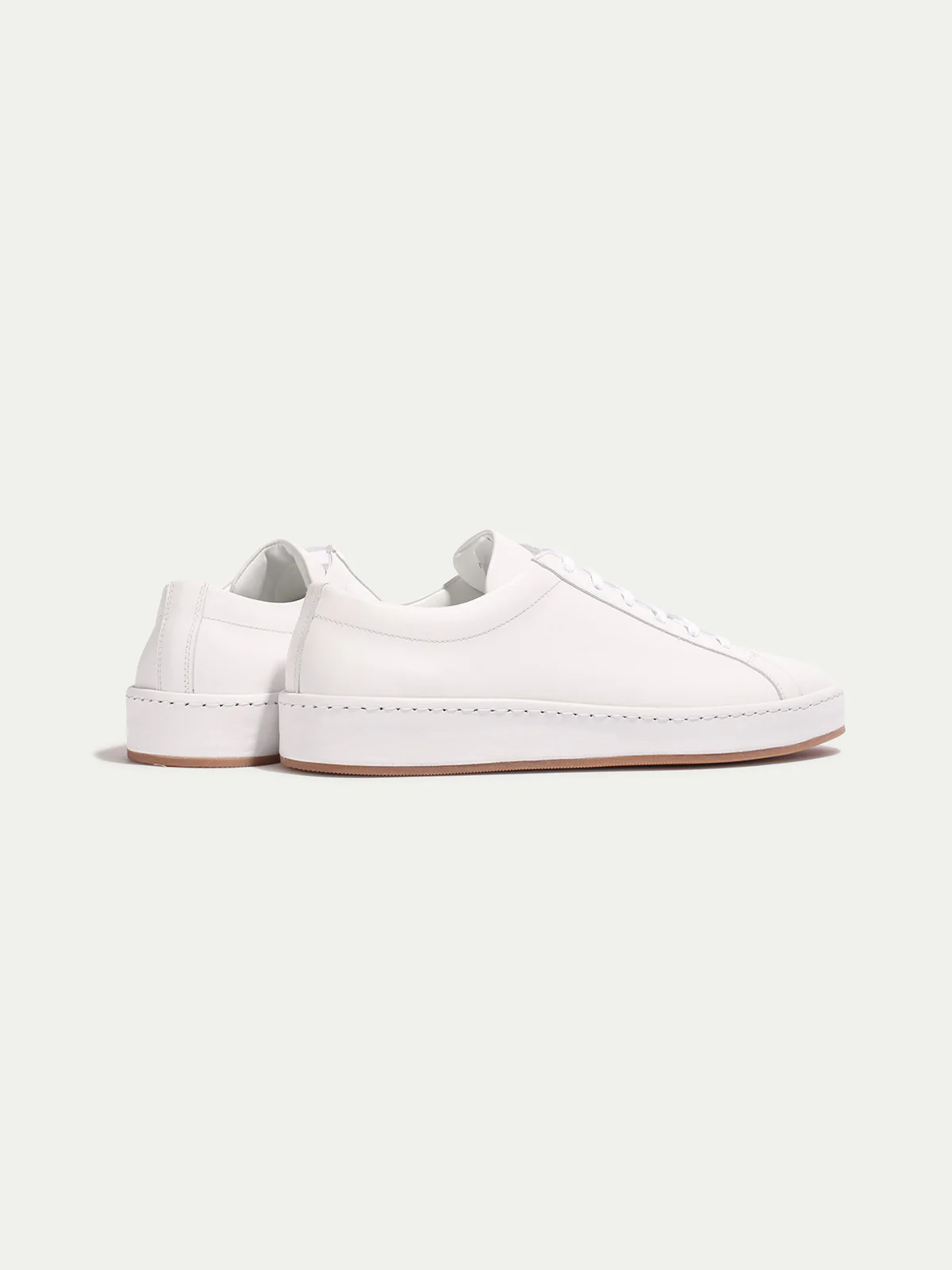 White Voyager Sneaker - Image 4