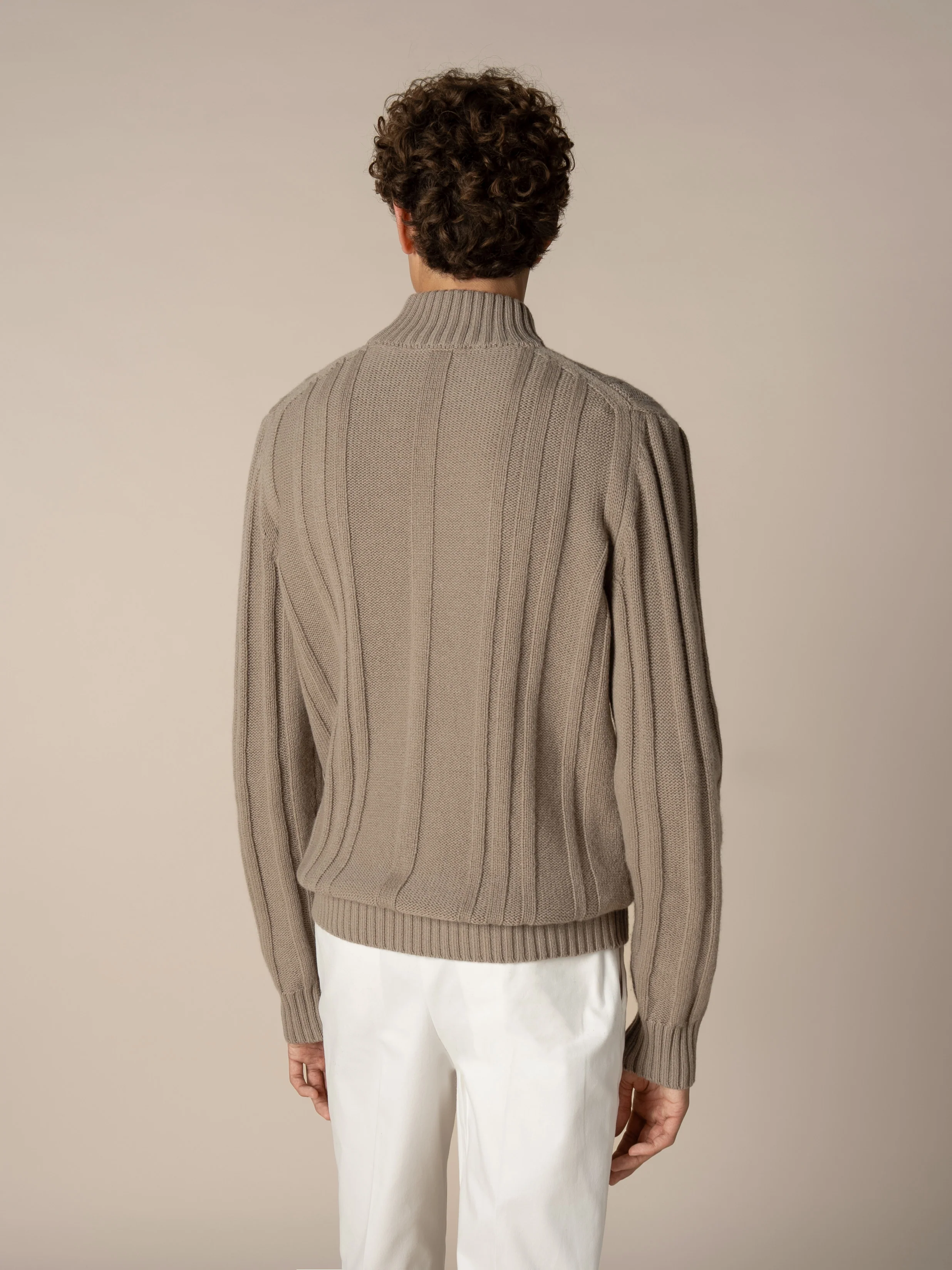 Mockneck Taupe - Image 5