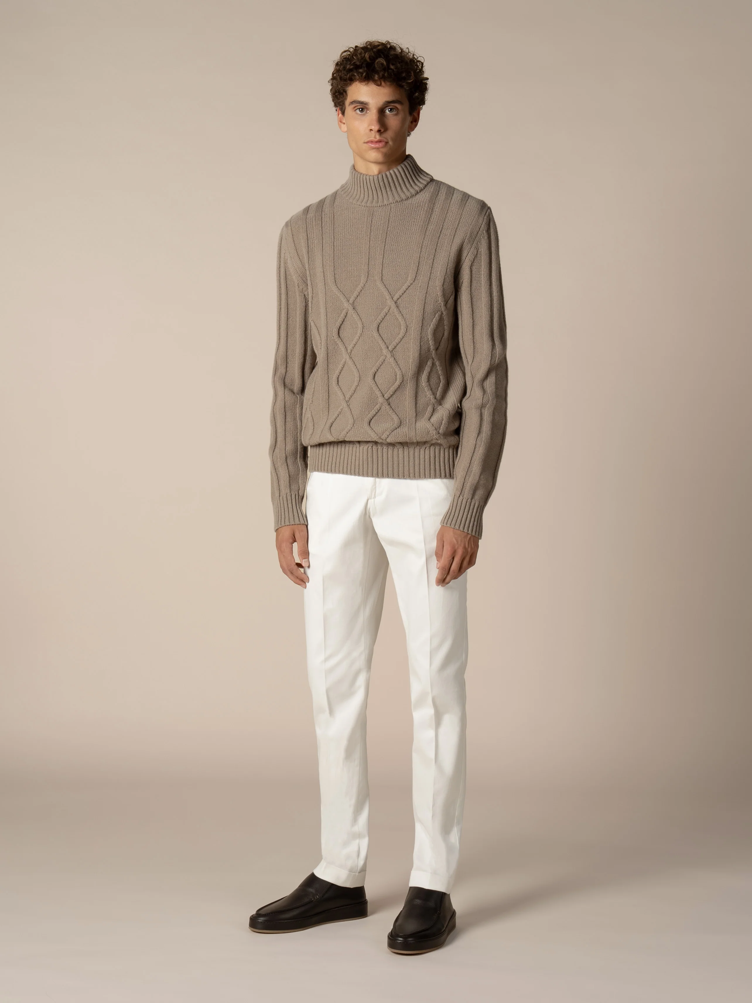 Mockneck Taupe - Image 6